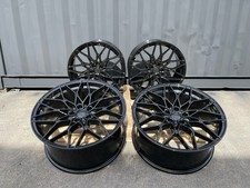 4 x BMW 2 3 4 5 Series 20" Gloss Black 1000M Style Alloy Wheels G42 G20 G30