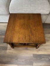 Unusual Oak Nest of Tables Set