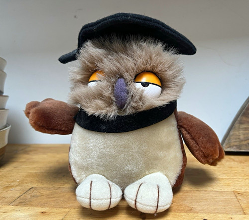 Vintage owl scholar - vintage,