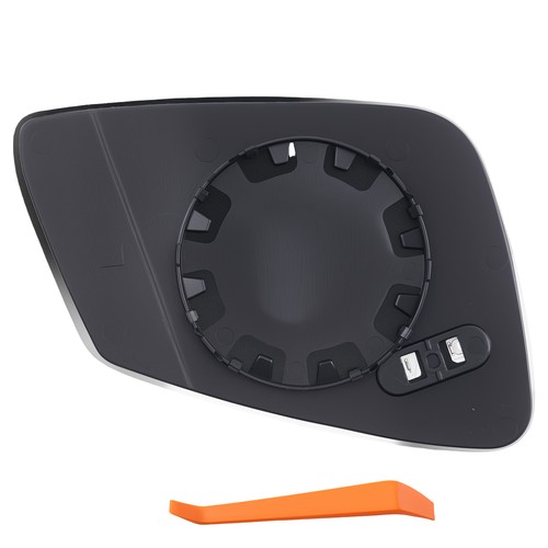 Heated left wing mirror glass - heated,