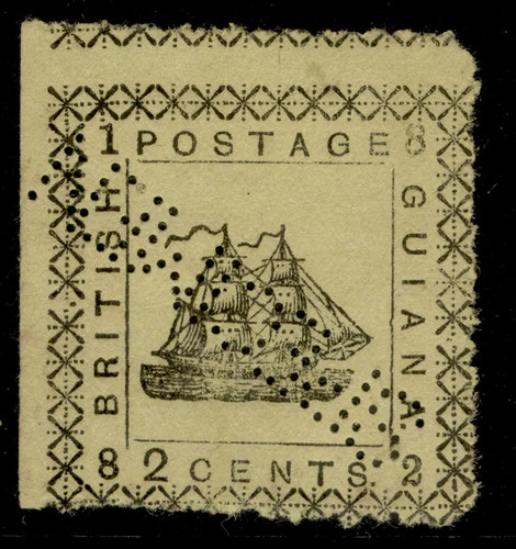 British guiana sg163 - british, 2c