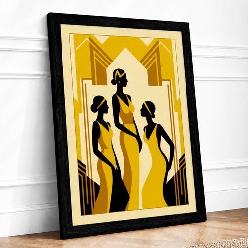 Three ascending figures - three, art