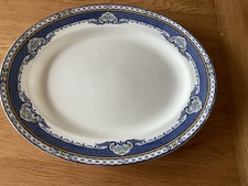 Burleigh Meat Plate, White