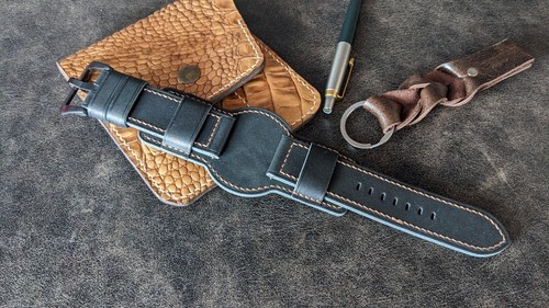 Handmade leather bund - handmade,