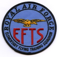 RAF EFTS PATCH - DH CHIPMUNK T10