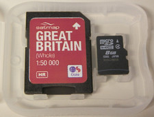 Satmap Map Cards  1:50K OS Whole GB ( For Active 20)