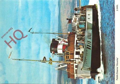 Picture postcard paddle - picture, postcard: