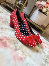 Ruby Shoo Hayley Red Spot