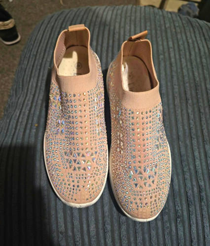 Linzi men beige - beige, studded