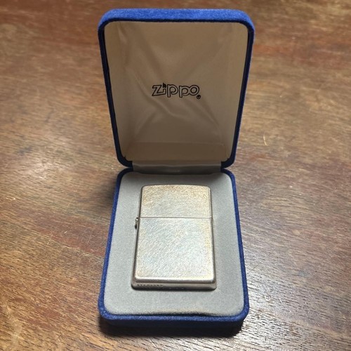 Zippo sterling silver 2002 - zippo,