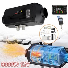 8KW Air Diesel Heater 12V for Caravan Camper Van Motorhome Night Parking Truck