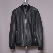 ALL SAINTS Mens Leather Jacket
