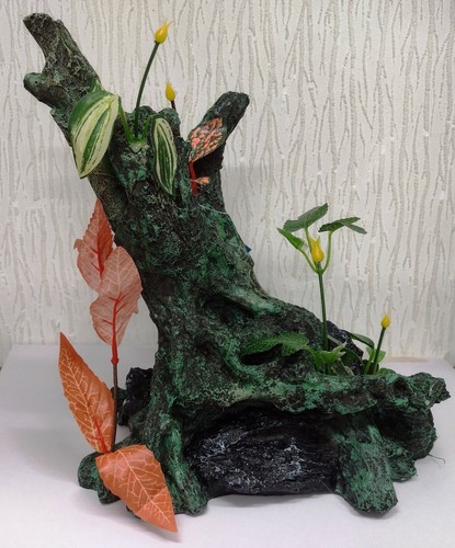 Tall root aquarium resin - root,