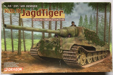 JagdTiger Sd.Kfz.186 Henschel Production Type German WWII DRAGON 1/35