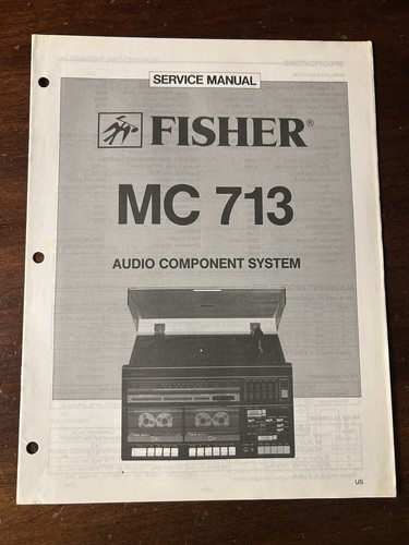 Fisher 713 audio stereo - fisher, mc