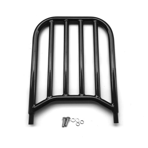 Black backrest sissy bar - black,