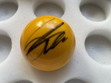 Signed Snooker Ball By Zhang