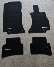 Genuine Mercedes-Benz C Class Velour Floor Mats Set of 4 2021 onwards 