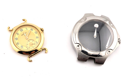 Two mixed movado watches - (2),
