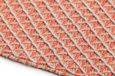 HAND CRAFTED WITH NATURAL JUTE MATERIALS LARGE GAN RAW PINK RUG