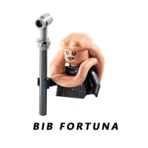 Custom lego bib fortuna - lego,