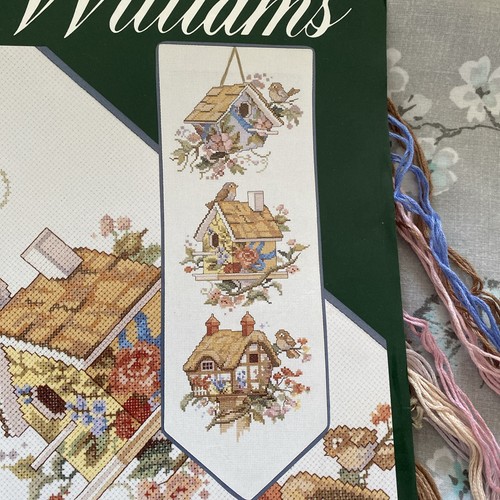 Cross stitch kit bird house - stitch,