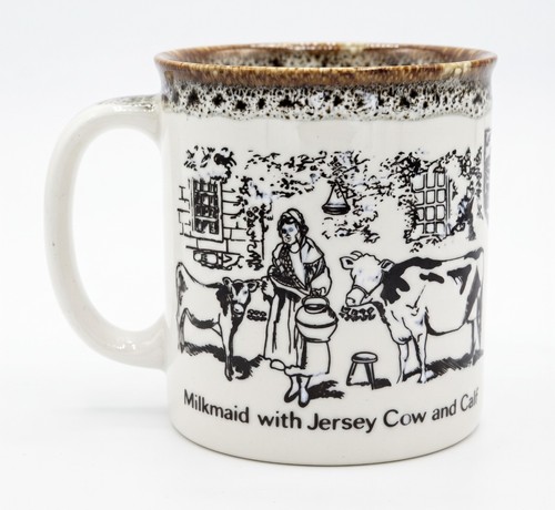 Vintage jersey cow and calf - vintage,