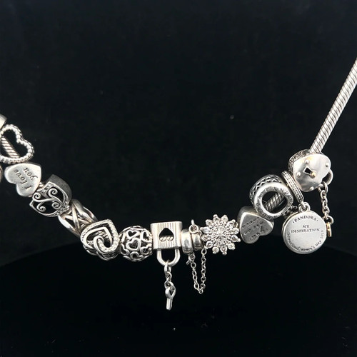 Pandora charm necklace - , 20
