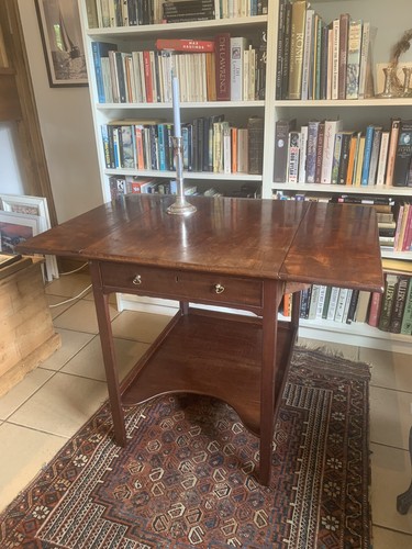 Georgian mahogany pembroke - a,