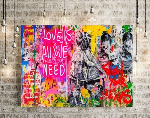 All need love - we, banksy