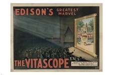 vintage ad 1896 THOMAS EDISON