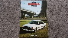 TOYOTA CARINA SALES BROCHURE