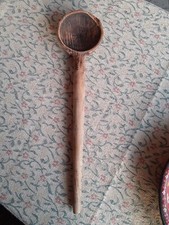 Victorian Large Wooden Spoon   54cm Long, Beautifully Smoothed With Use
