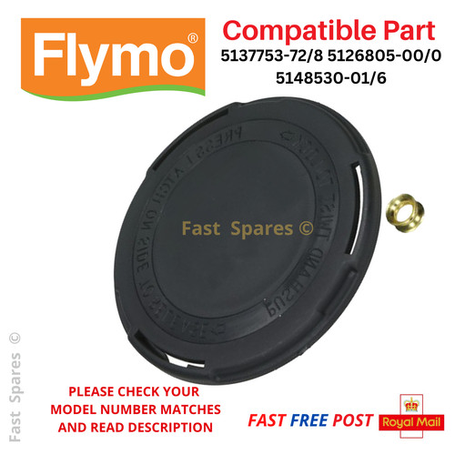 Spool cover cap for - for, met