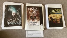 SST PUBLICATIONS-GRADY HENDRIX  ONE OFF & UNIQUE Laser proofs  Set OF 3 Titles.