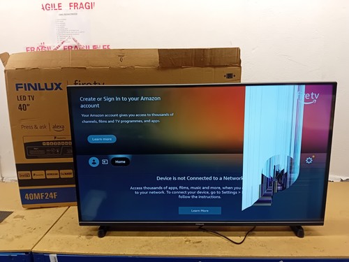 Faulty finlux inch full - 40", hd