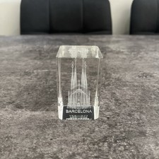 Vintage Souvenir Glass Laser