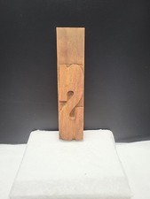 Vintage letterpress wood - letterpress,