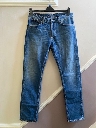 Nudie jeans mens blue - mens, straight