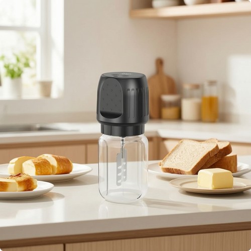 Electric butter churn - butter,