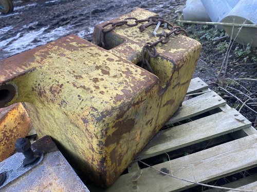 Tractor weight block - tractor, block-