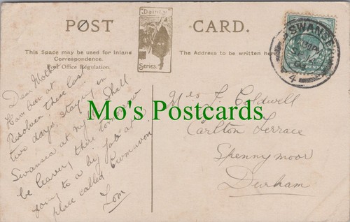 Genealogy postcard coldwell - postcard,