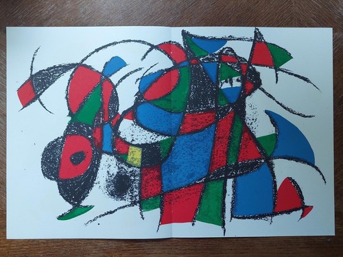 Joan miro original lithograph - miro,