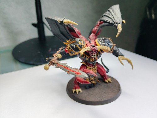 Painted daemon prince slaves - painted,