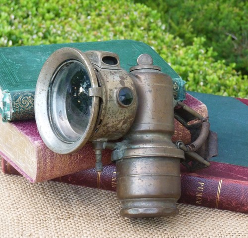 Lucas carbide bicycle lamp - carbide,