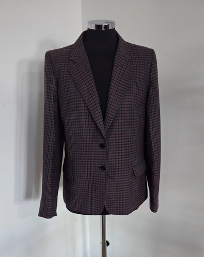 Vintage hucke check blazer - vintage,