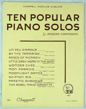 Ten Popular Piano Solos By