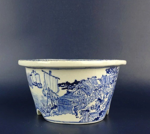 Japanese bonsai pot morikiyo - japanese,