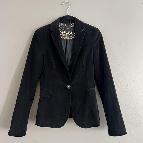 Zara basic women velvet black - basic,