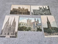 5 Vintage Old Postcards